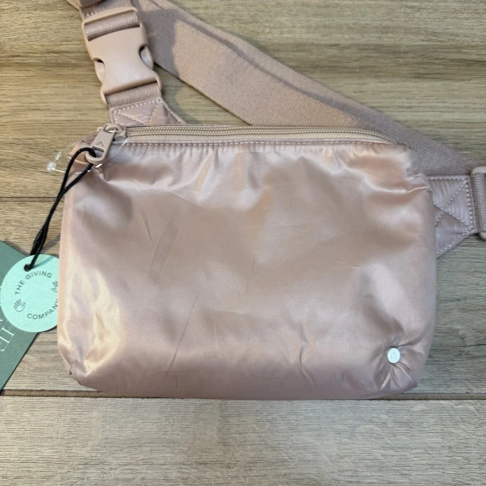State Bags Womens Lorimer Nylon Crossbody Fanny Pack Waist Bag - Dusty Rose Pink
